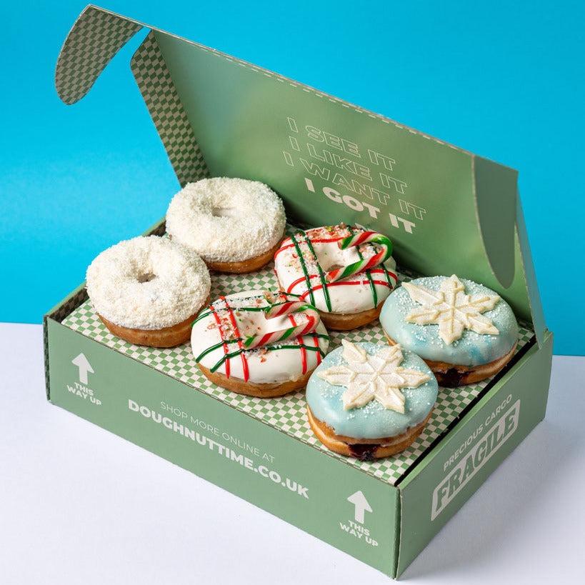"Vegan Christmas" doughnut gift box (VG)