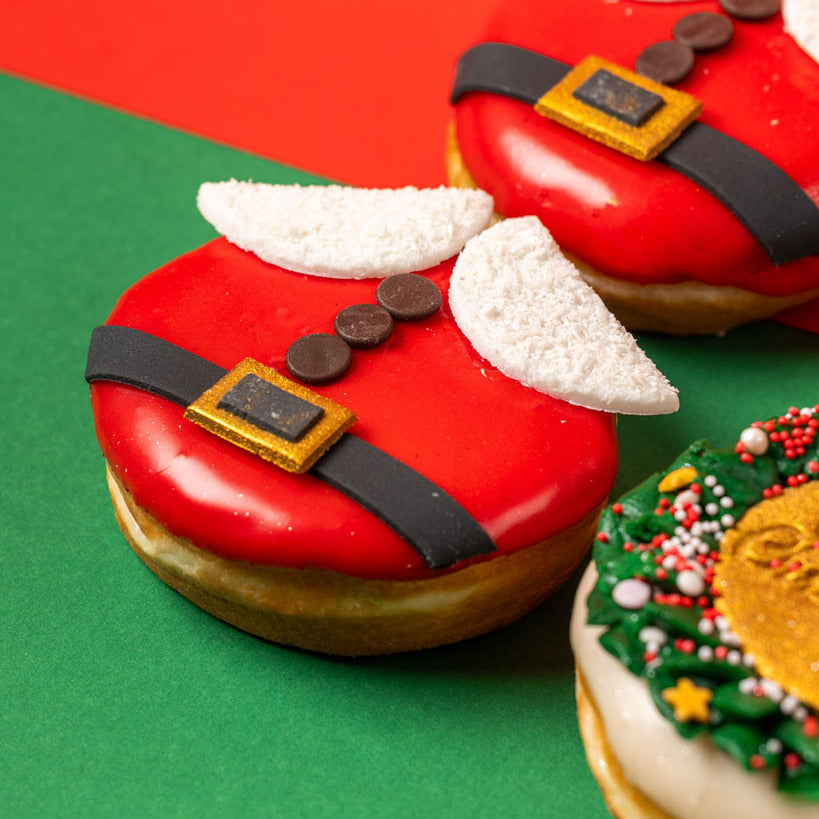 "Santa's Favorites" doughnut gift box