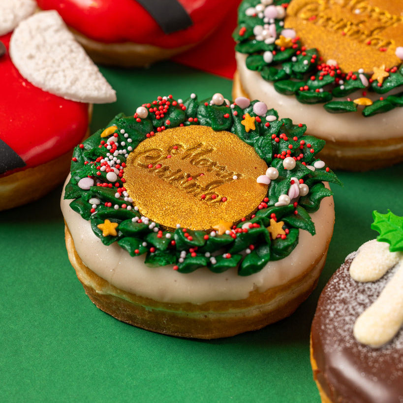"Santa's Favorites" doughnut gift box