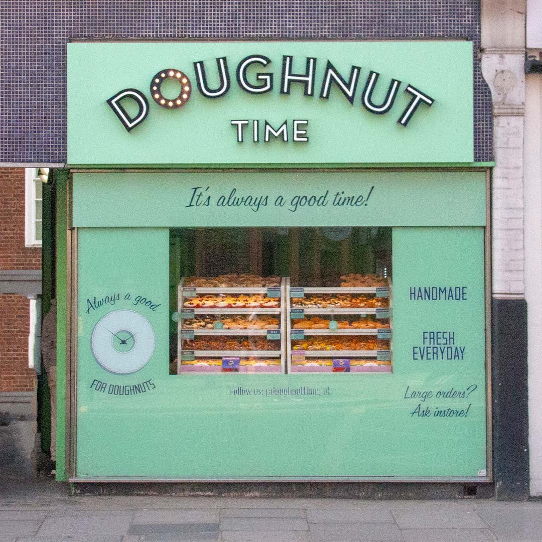 Doughnut Time, London, 46 Fleet Street