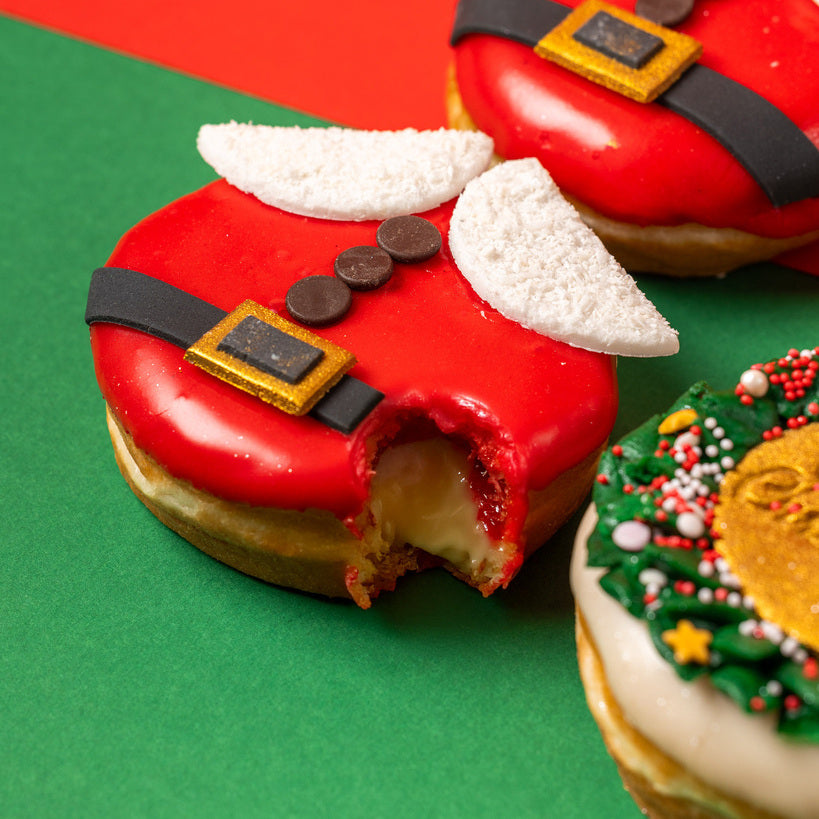 "Santa's Favorites" doughnut gift box