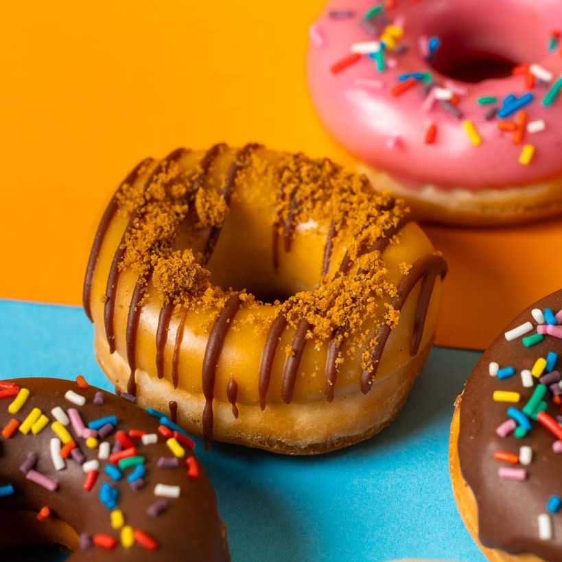 "Classic Rings" mini doughnut gift box (VG)