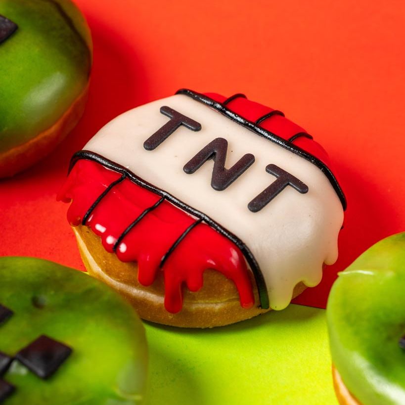 "Minecraft Special" doughnut gift box (vegan)