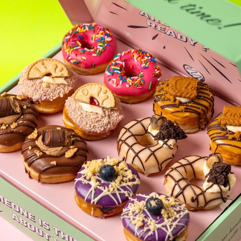 "Dt Classic" mini doughnut gift box