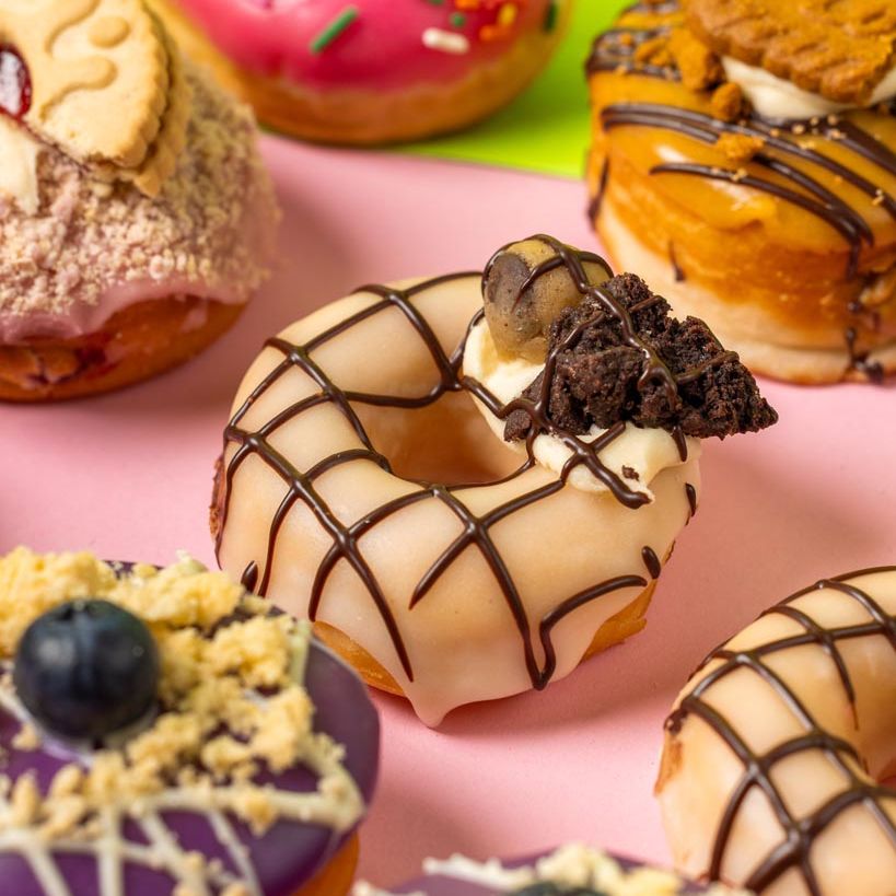"Dt Classic" mini doughnut gift box