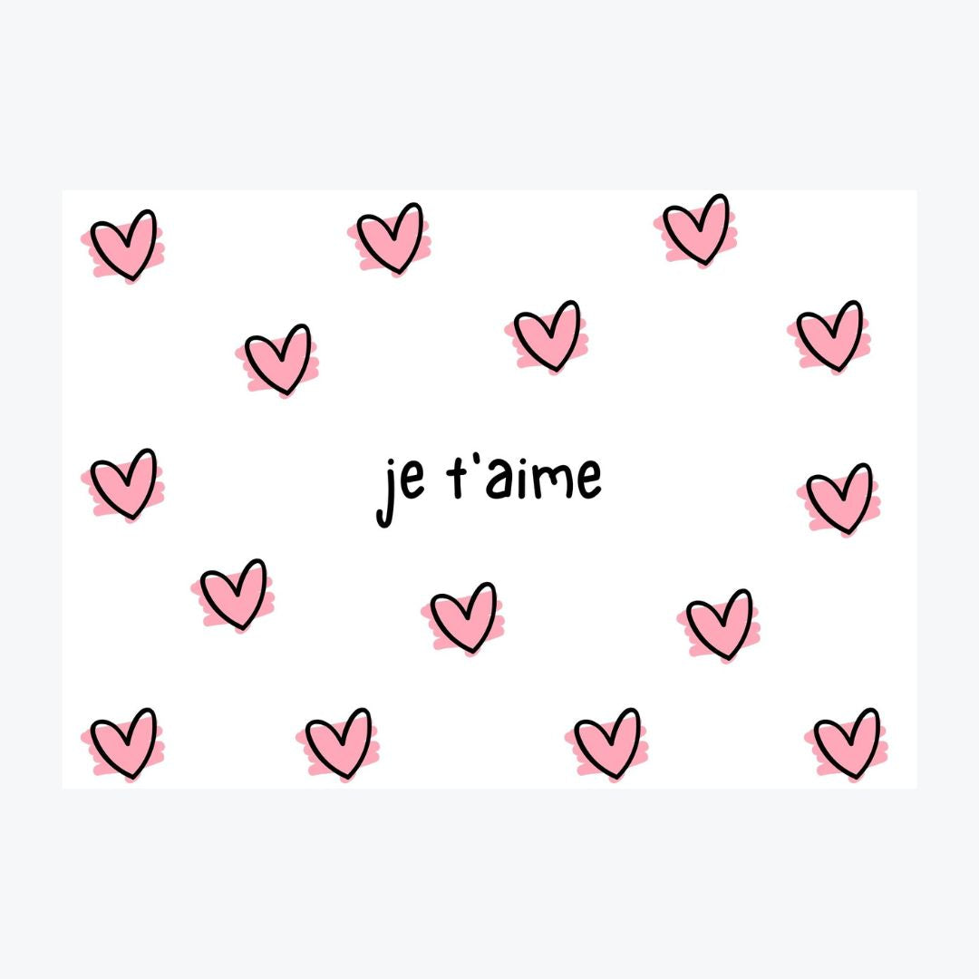 Card "Je t&