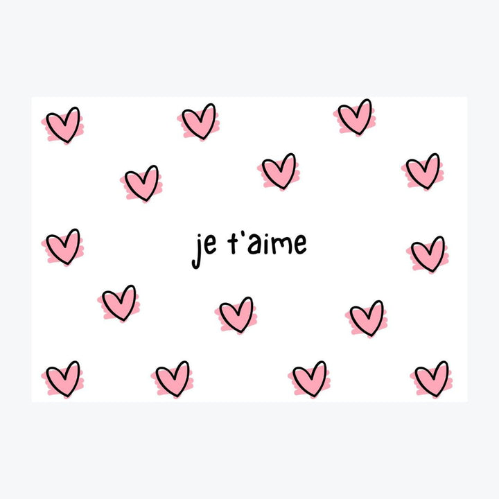 Card "Je t&