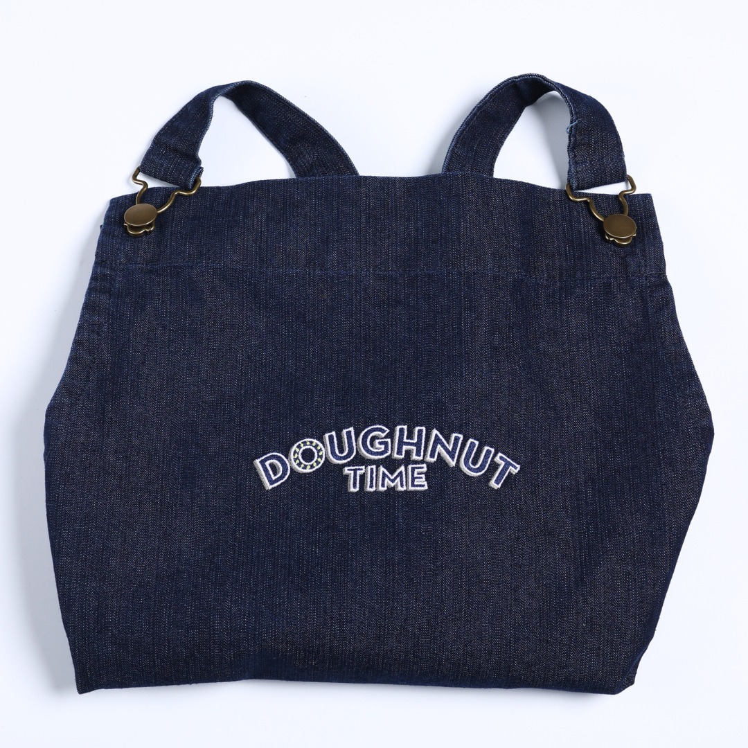 Doughnut Time Denim Effect Apron