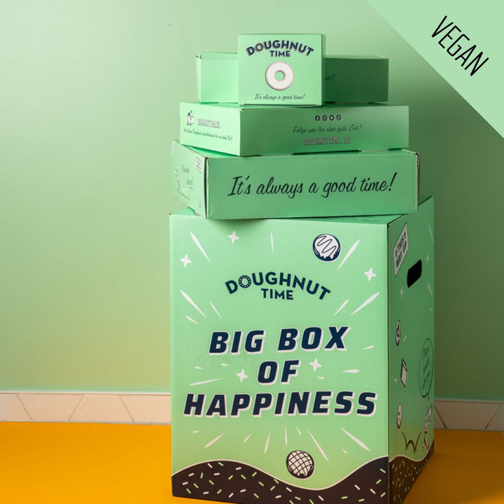 Vegan doughnut party box (24 pieces)