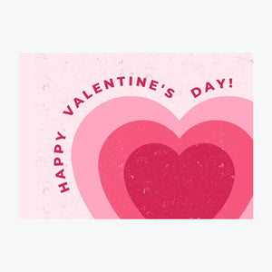 Card "Happy Valentines"