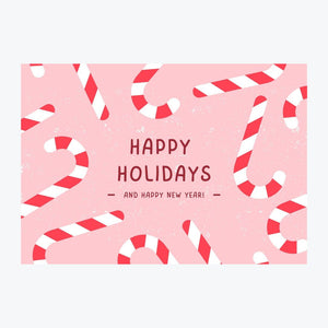 Card "Happy Holidays"
