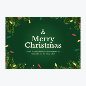 Card "Merry Christmas"