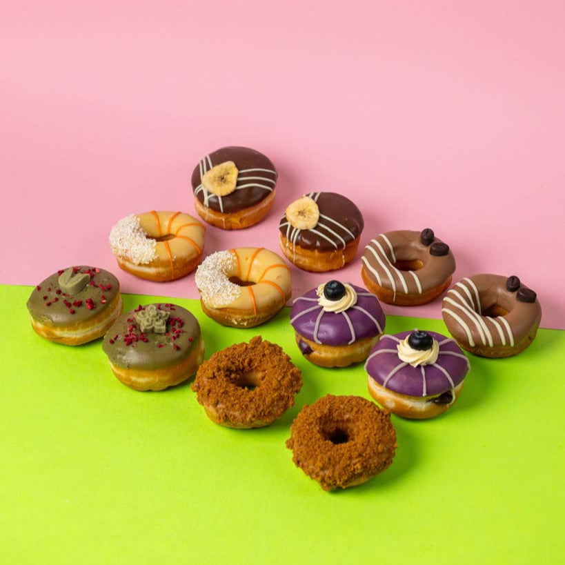 Mini-Donut gift box (vegan)