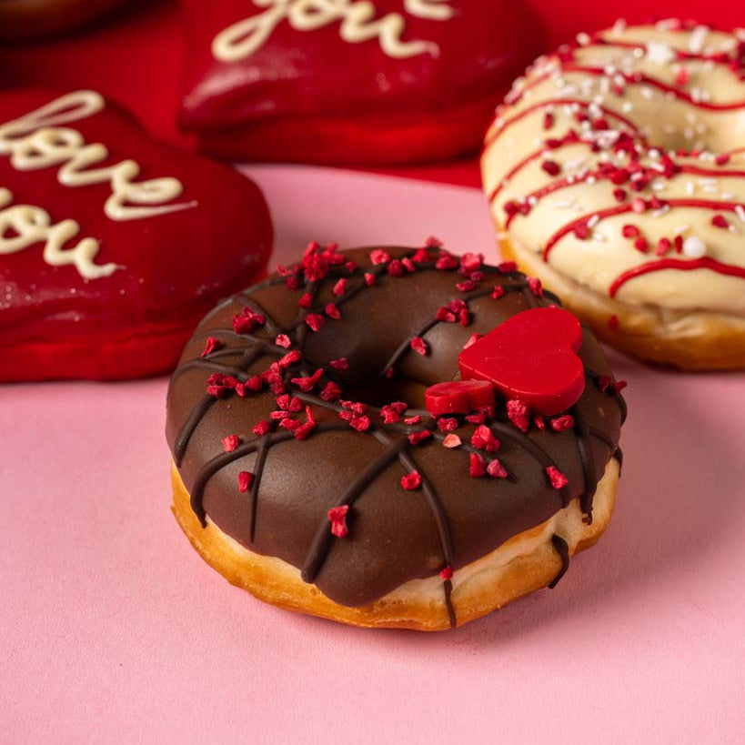 "Valentine's Special" doughnut gift box