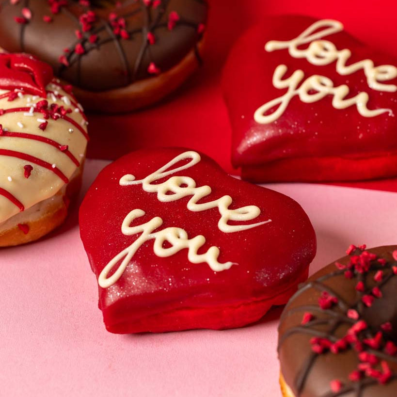 "Valentine's Special" doughnut gift box