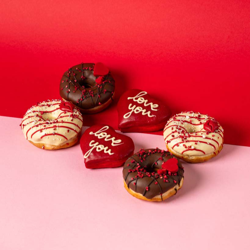 "Valentine's Special" doughnut gift box