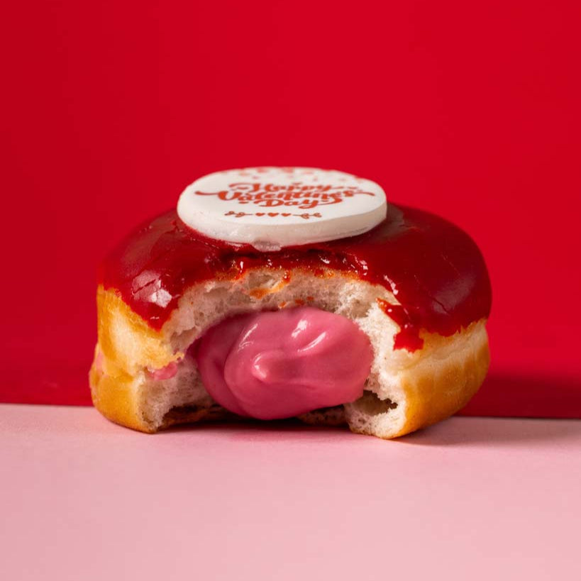 "Valentines Special" vegan mini doughnut gift box