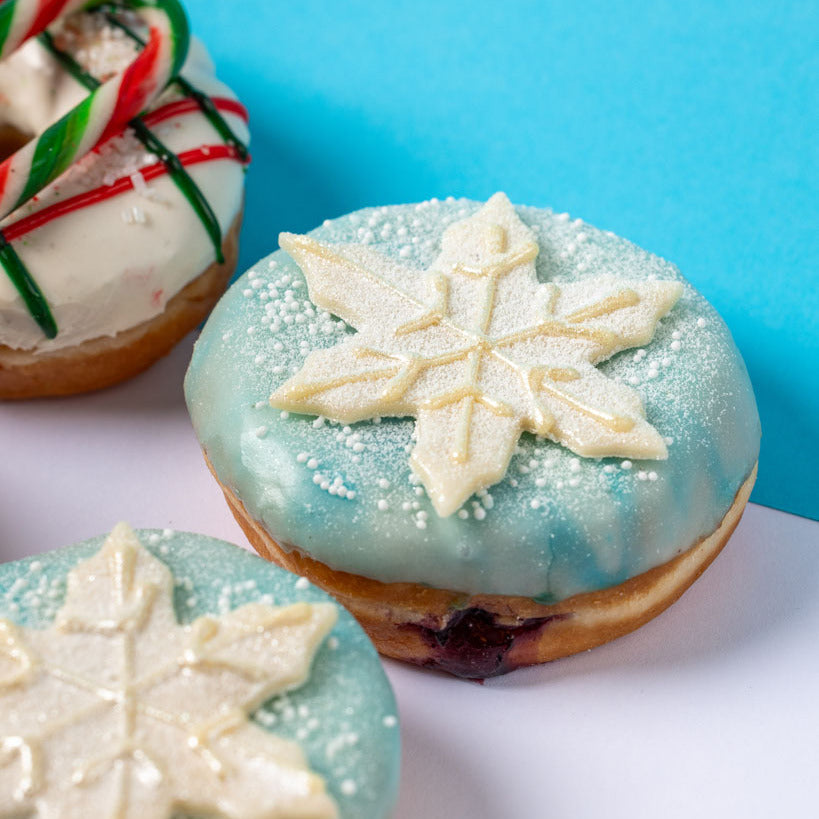 "Vegan Christmas" doughnut gift box