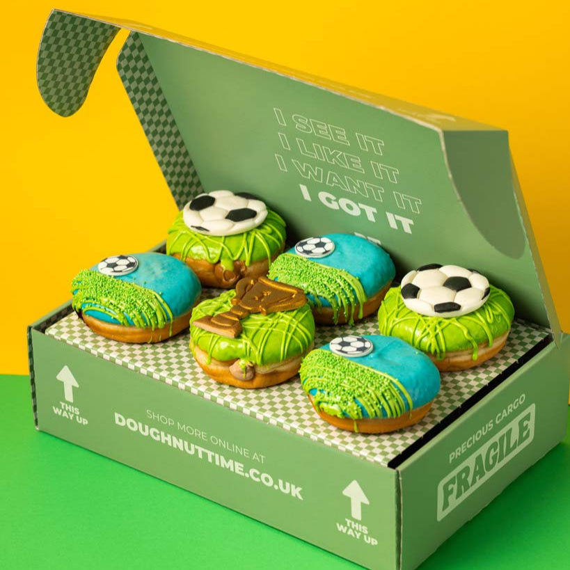 "Football Special" vegan doughnut gift box