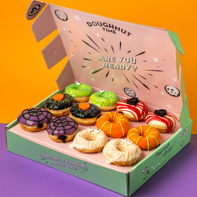 "Halloween Special" vegan mini doughnut gift box