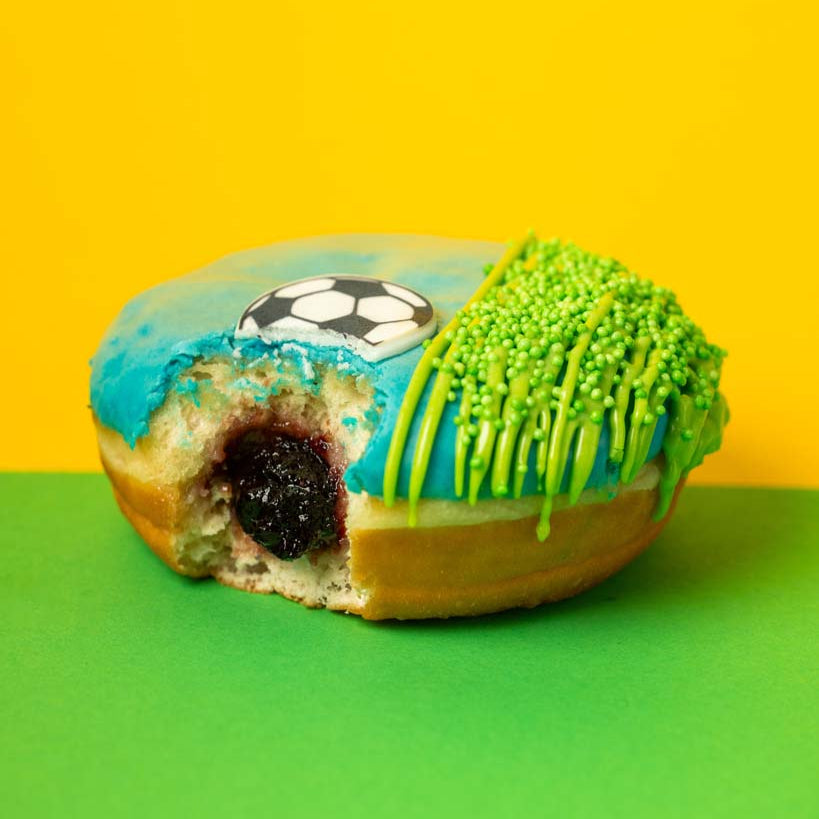 "Football Special" doughnut gift box (vegan)