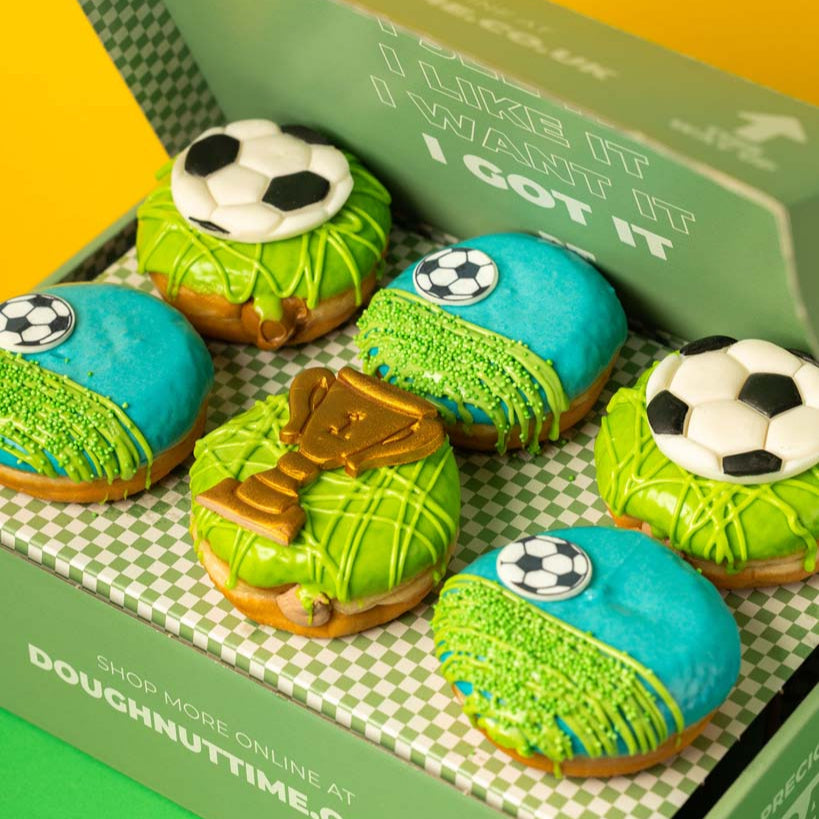 "Football Special" vegan doughnut gift box