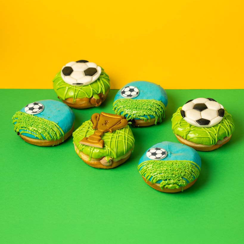 "Football Special" doughnut gift box (vegan)