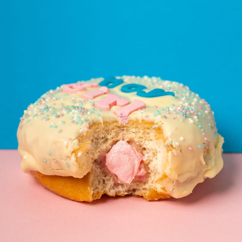 Gender Reveal Doughnut gift box (vegan)