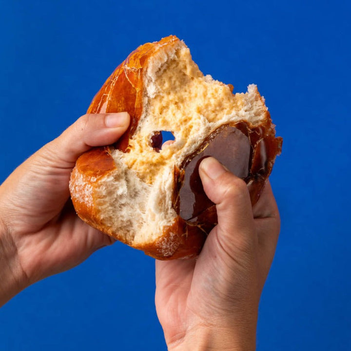 "Crème brûlée" vegan doughnut gift box