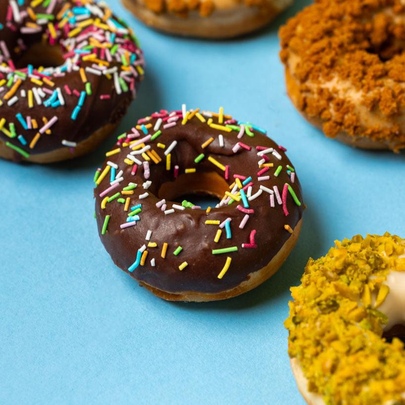 "Coffee Break" Mini-Donut gift box (vegan)