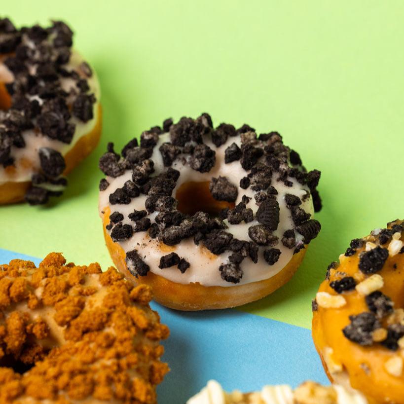 "Coffee Break" Mini-Donut gift box (vegan)