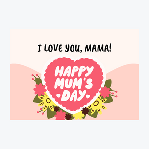 Card "Happy Mum's Day"