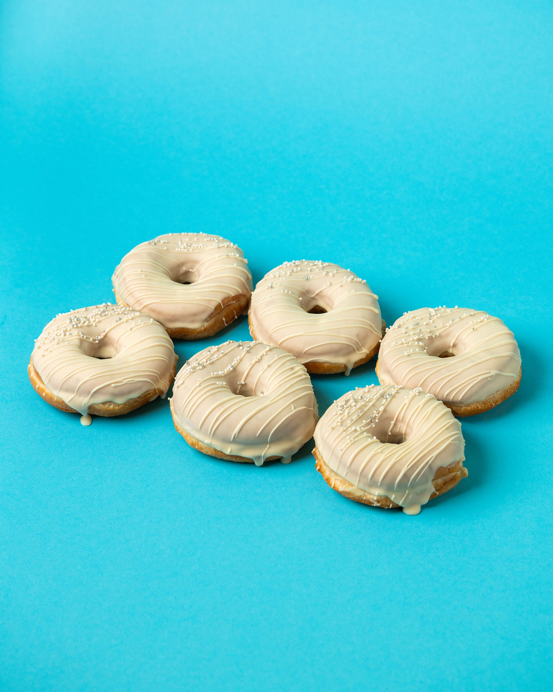 "Something White" vegan wedding doughnut gift box