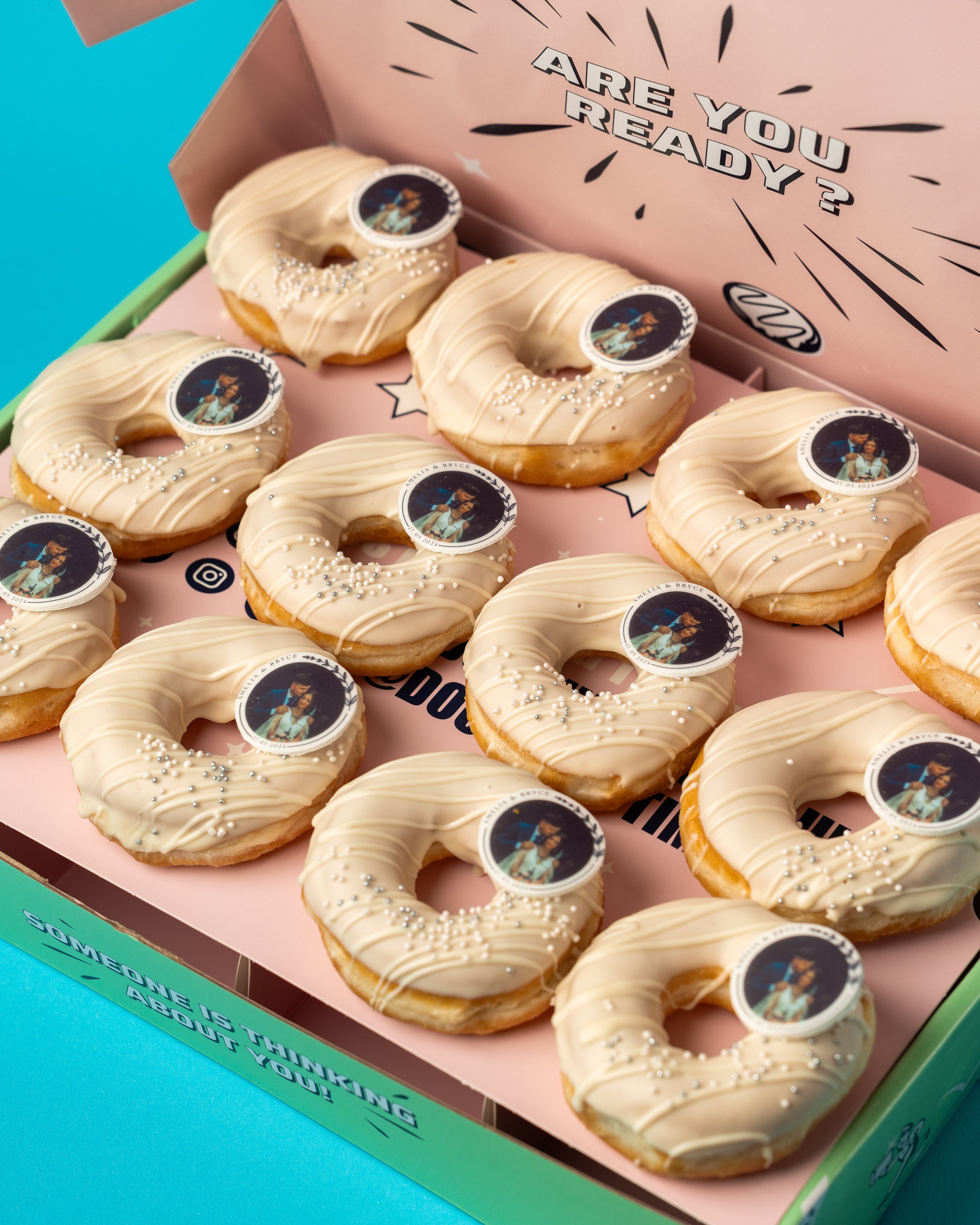 Wedding Eventbox – 60 mini doughnuts (VG)