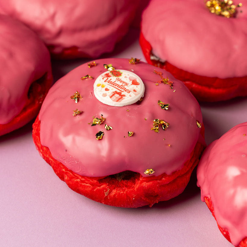 “Velvet Valentine” doughnut gift box (VG)