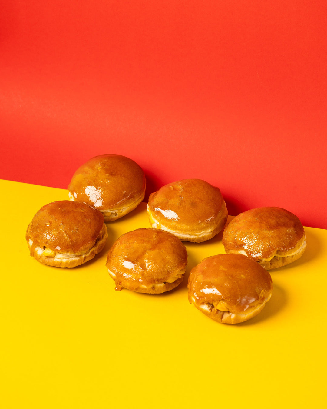 "Crème brûlée" vegan doughnut gift box