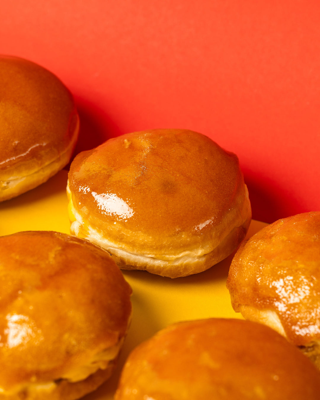 "Crème brûlée" vegan doughnut gift box