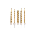 Birthday candles - Gold