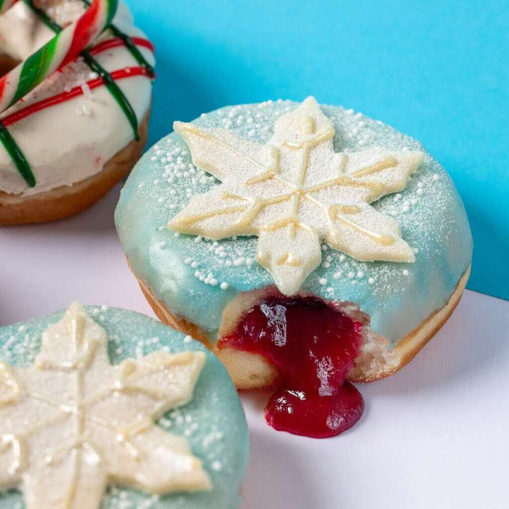 "Vegan Christmas" doughnut gift box