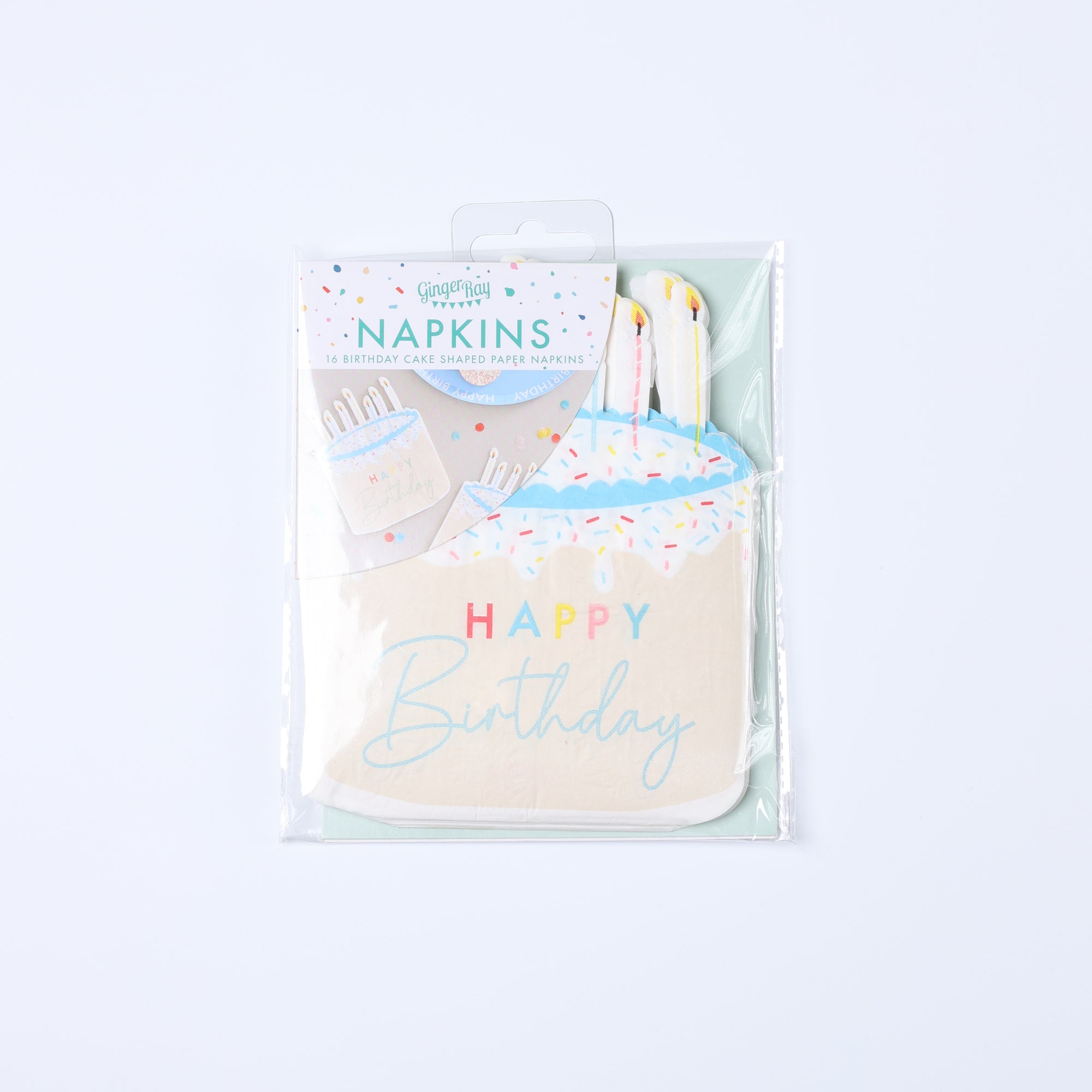 Birthday Cake Paper Napkins