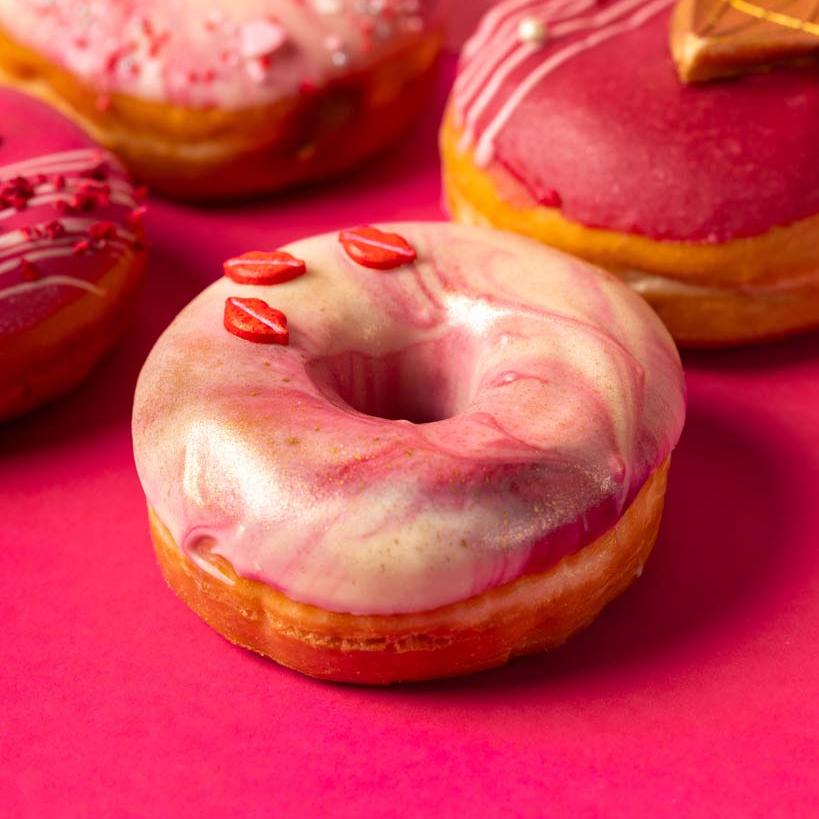 "Pink Party" Donut gift box (vegan)