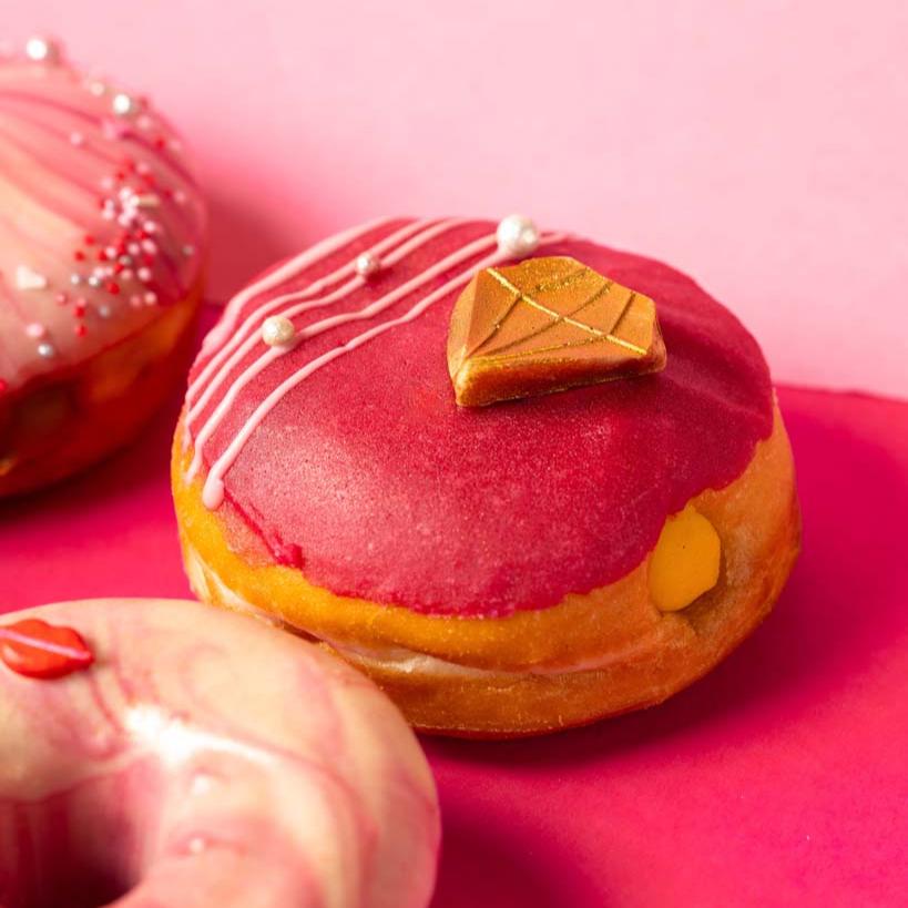 "Pink Party" Donut gift box (vegan)