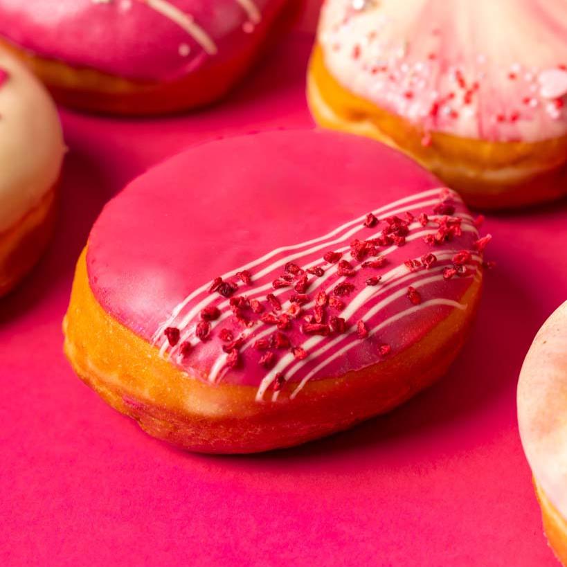 "Pink Party" Donut gift box (vegan)