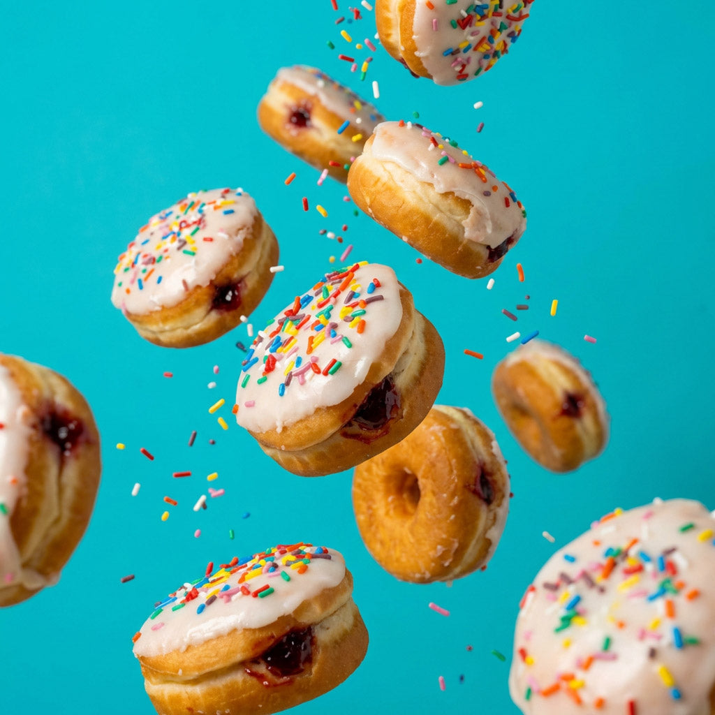 "Mini Berliner" vegan mini doughnut gift box