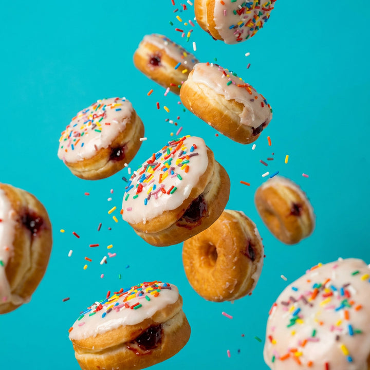 "Mini Berliner" vegan mini doughnut gift box