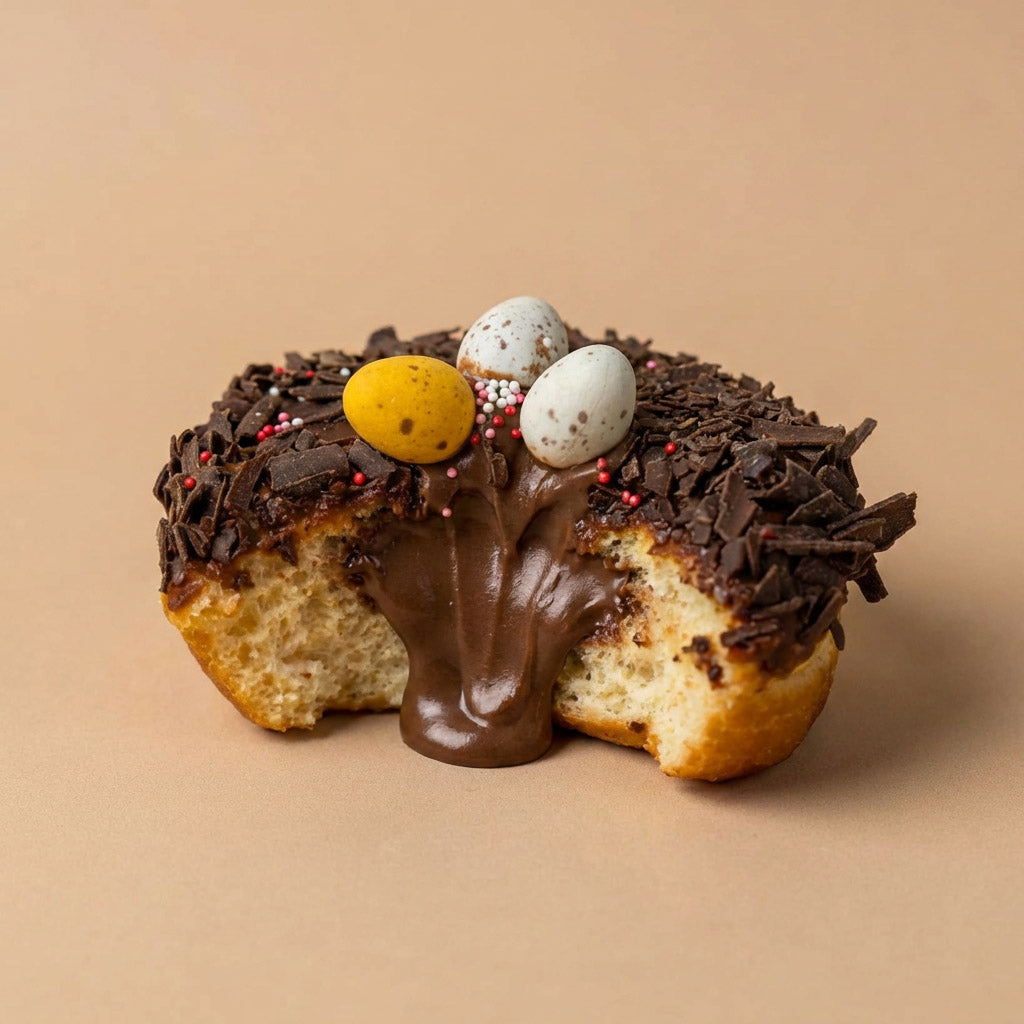 "Vegan Easter" doughnut gift box