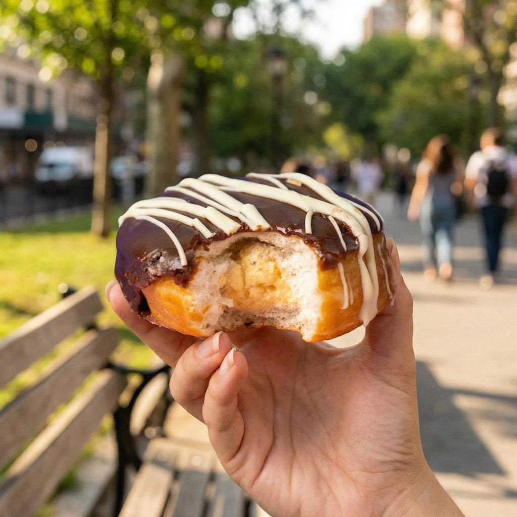 "Chocoholics" doughnut gift box