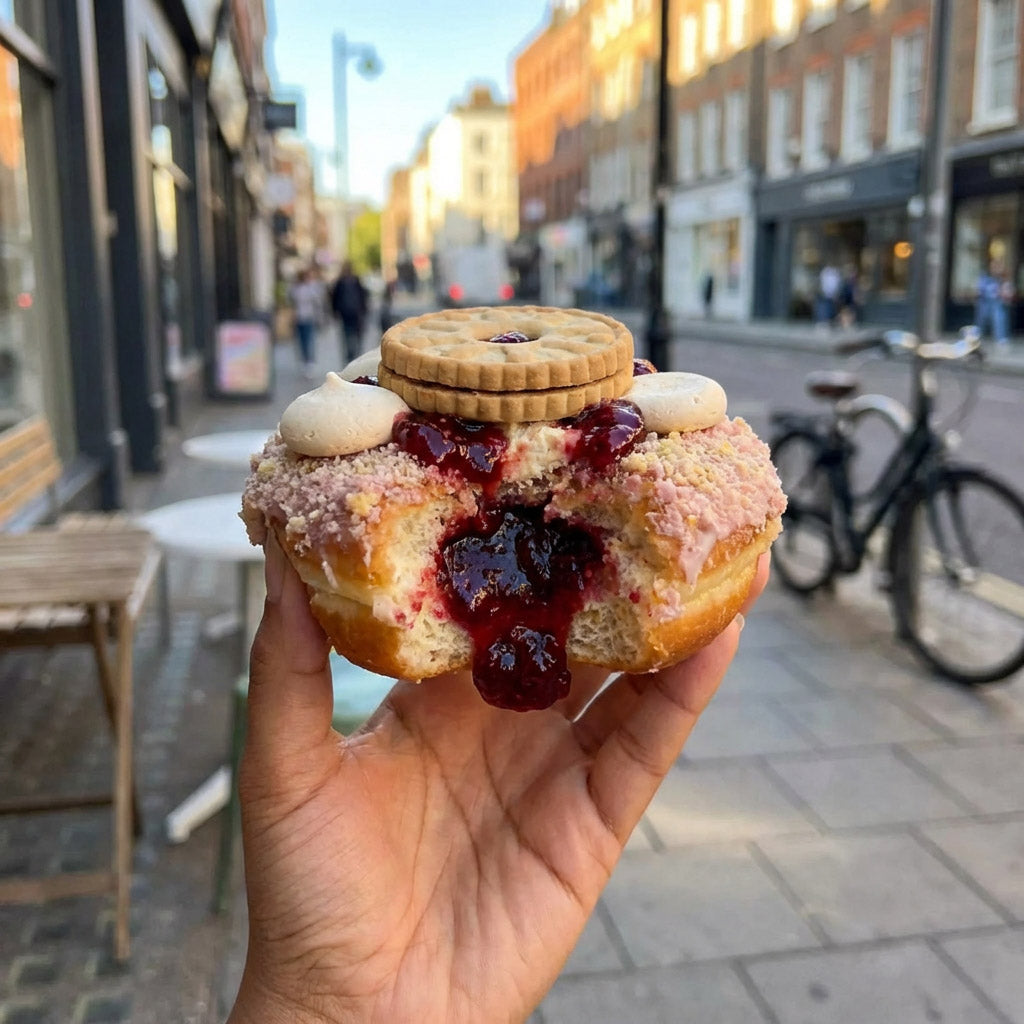 "Vegan Selection" doughnut gift box