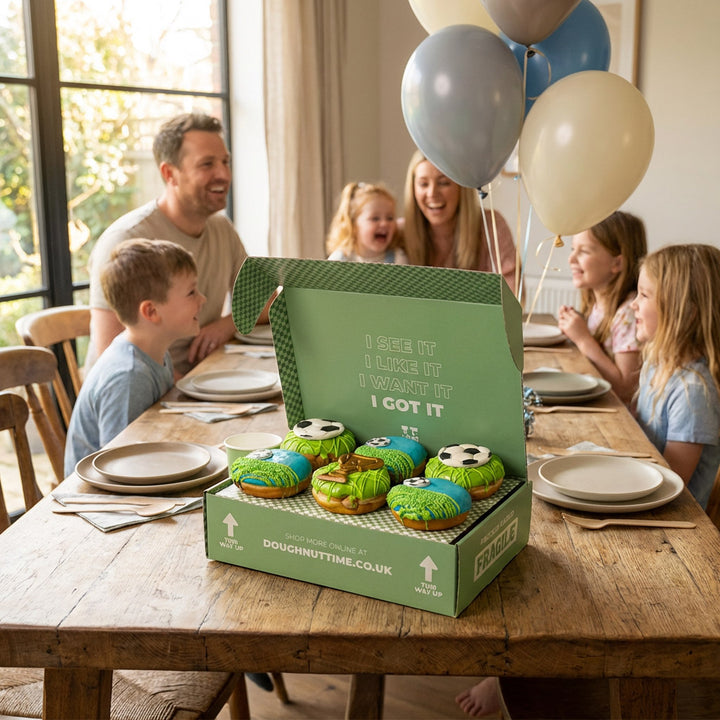 "Football Special" vegan doughnut gift box