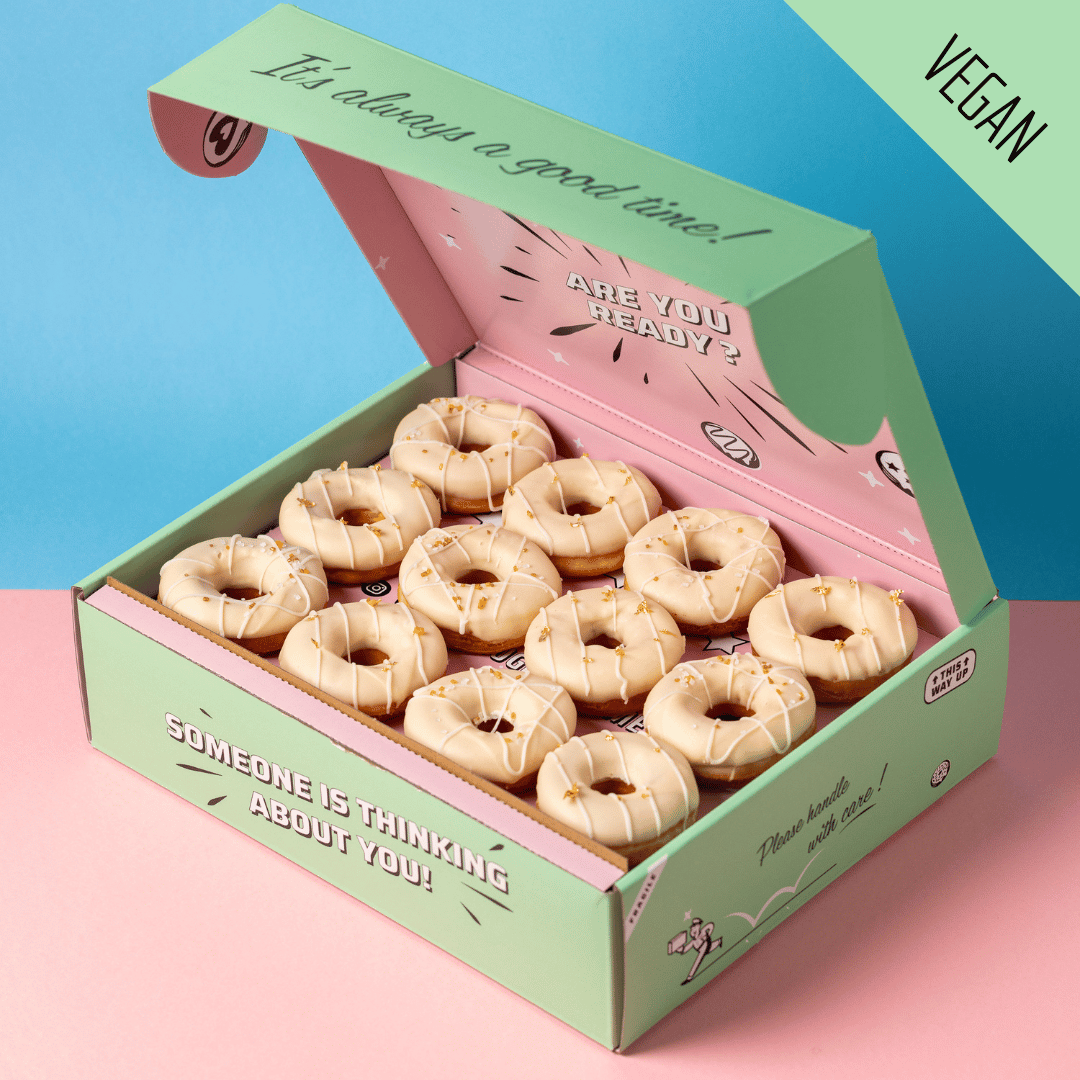 Wedding mini donut gift box (vegan)